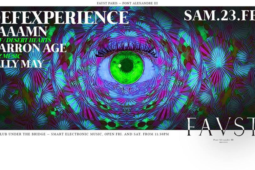 Defexperience au Faust avec Daaamn, Marron Age, Kelly May