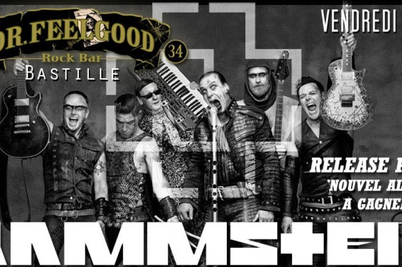 Release party Rammstein au Dr Feelgood Bastille à Paris