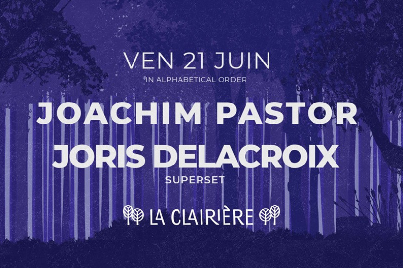 Joris Delacroix & Joachim Pastor à La Clairière