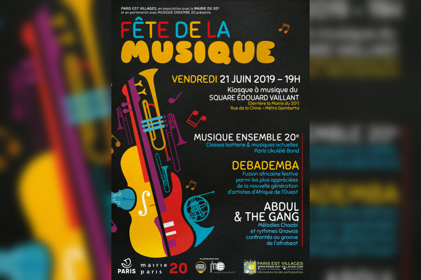 Fête de la Musique 2019 au Square Édouard Vailant 