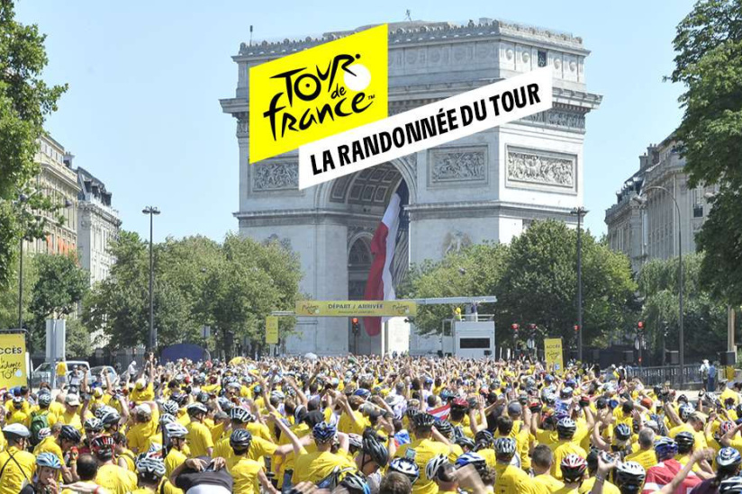 Tour de France 2019 : une randonnée en vélo pour tous sur les Champs-Elysées à Paris