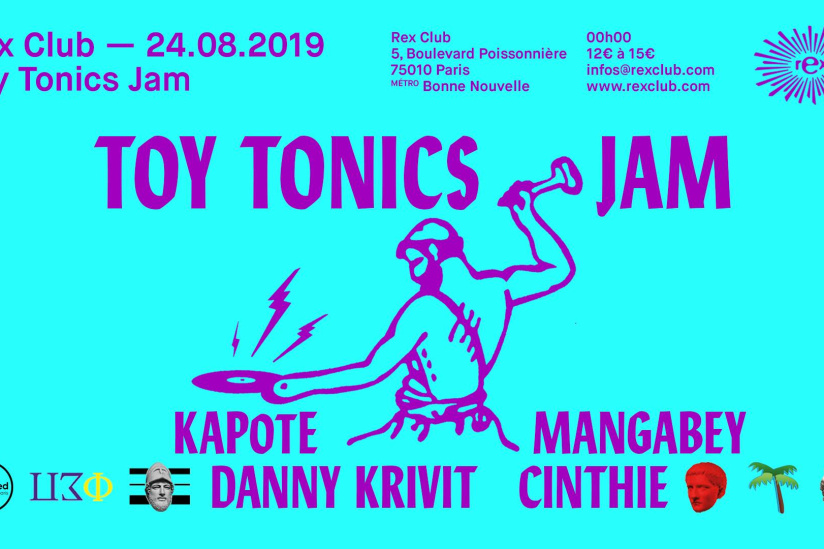 Toy Tonics Jam au Rex Club avec Danny Krivit