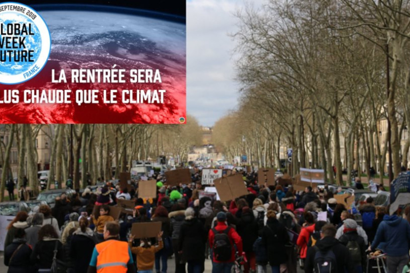 Mobilisations pour le climat à Paris les 20 et 21 septembre 2019
