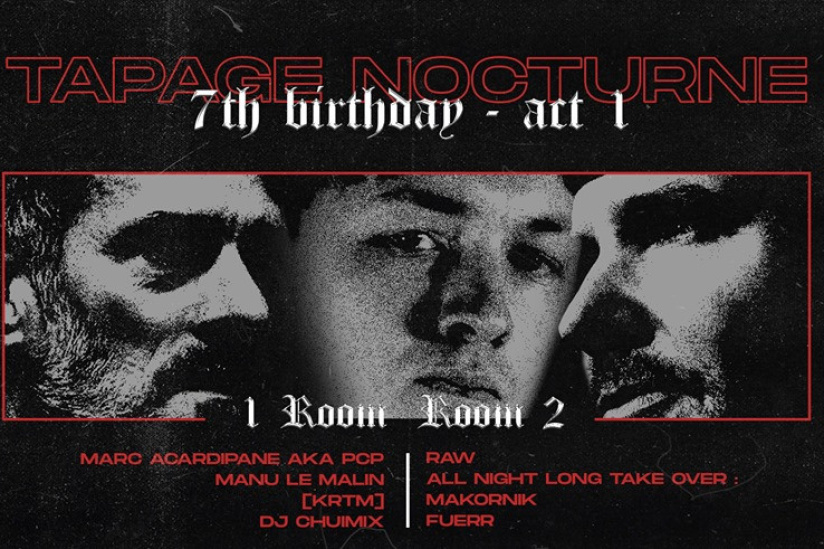 Tapage Nocturne 7th Birthday : acte 1 à La Machine