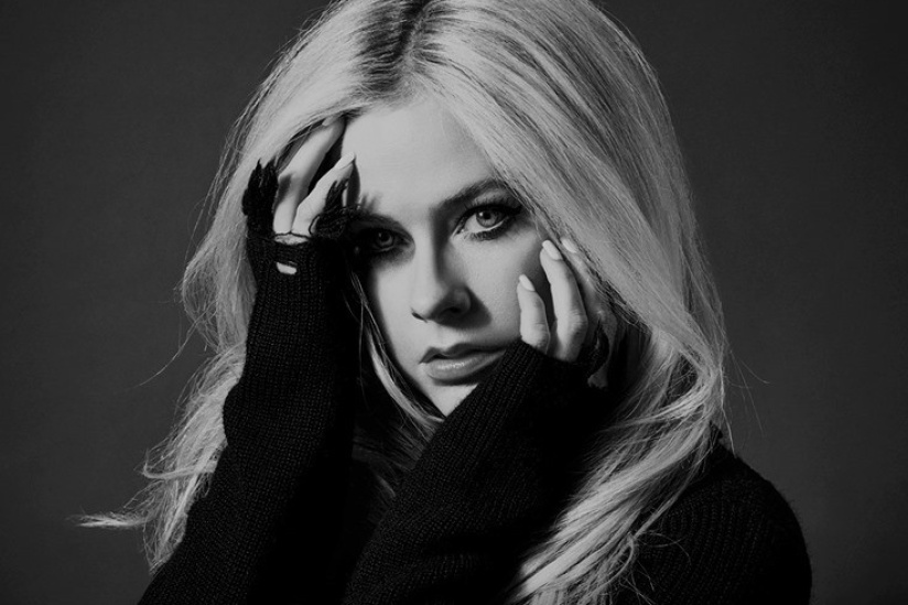 Avril Lavigne en concert à l'Olympia de Paris en mars 2020