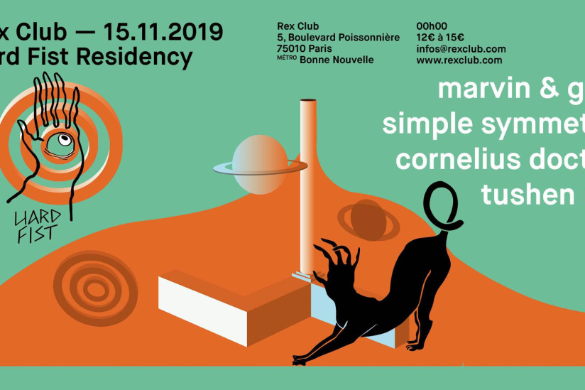 Hard Fist Residency au Rex Club avec Marvin & Guy