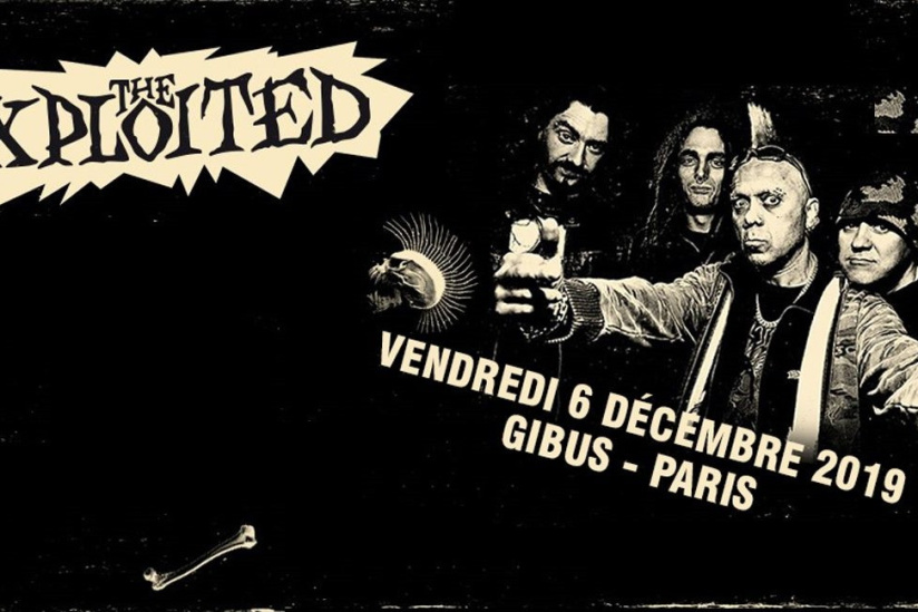 The Exploited en concert au Gibus à Paris