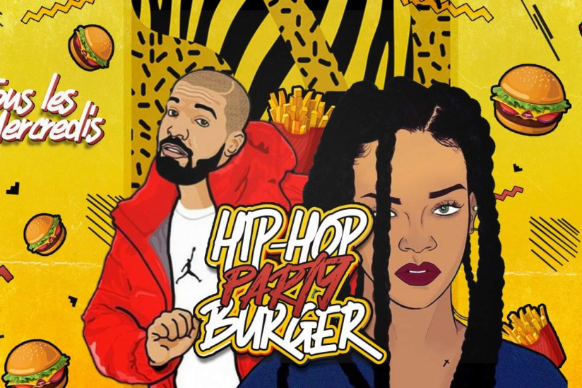 Hip Hop Burger Party sur le rooftop du Tout Le Monde En Parle 