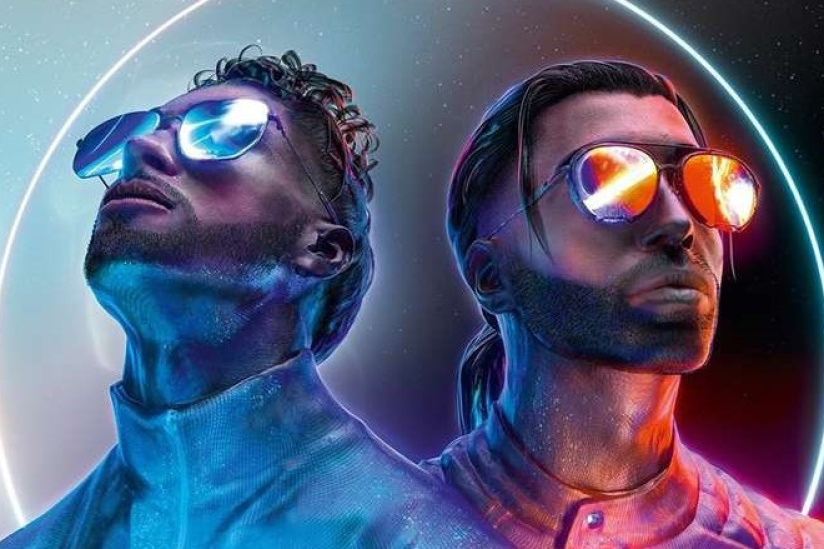 PNL en concert à l'AccorHotels Arena de Paris en juillet 2020