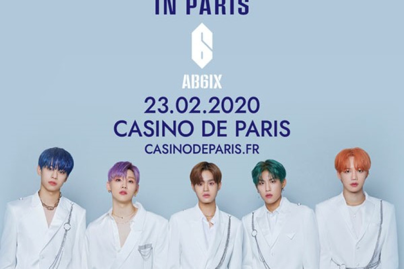 AB6IX en concert au Casino de Paris en février 2020