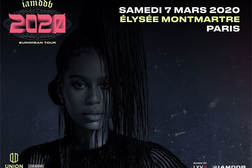IAMDDB en concert à L’Elysée Montmartre en mars 2020 
