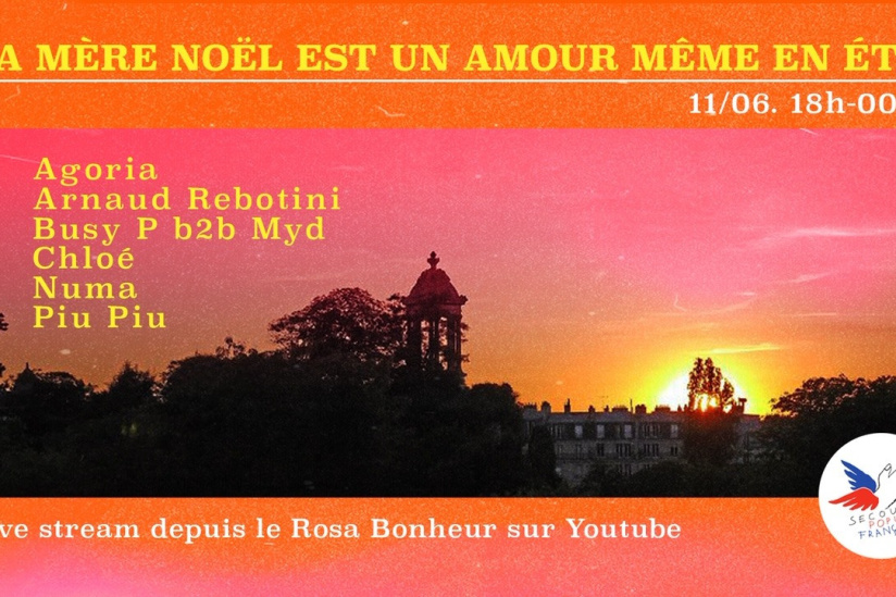 La Mère Noël est un Amour même en été : live stream depuis le Rosa Bonheur 