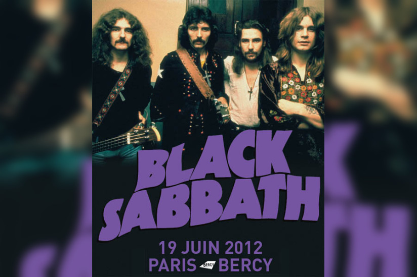 Black Sabbath Paris Bercy concert 2012