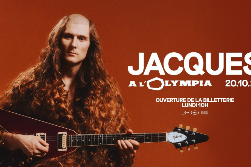 Jacques en concert à l'Olympia de Paris en octobre 2022 