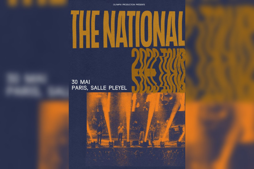 The National en concert à La Salle Pleyel à Paris en mai 2022