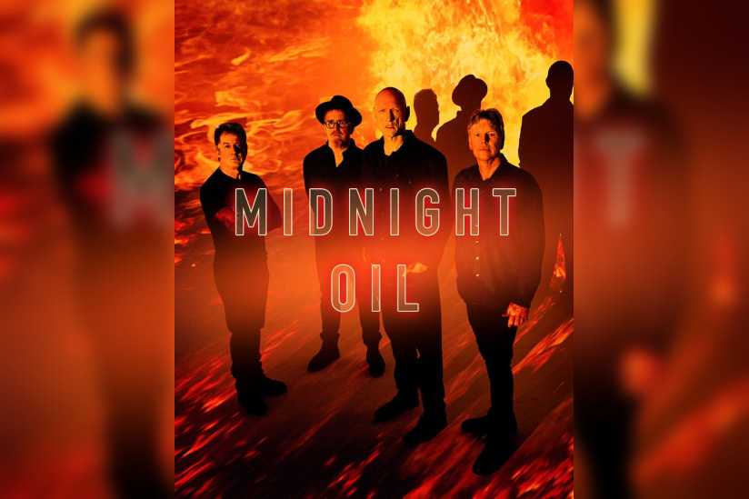 Midnight Oil en concert à l'Olympia de Paris en juillet 2022