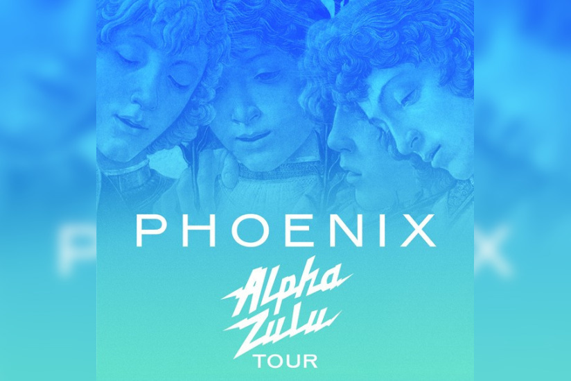 Phœnix en concert à l'Olympia à Paris en novembre 2022