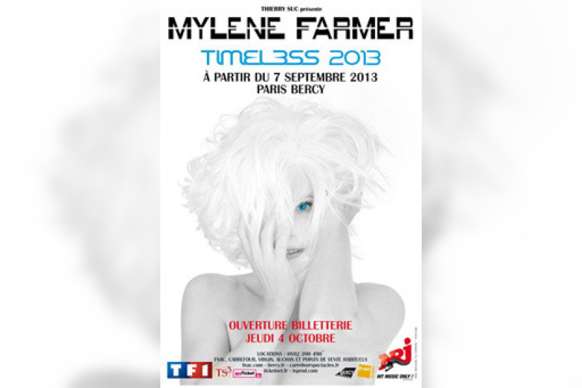 Mylène Farmer en tournée 2013 : date unique à Paris Bercy pour son « Timeless Tour »