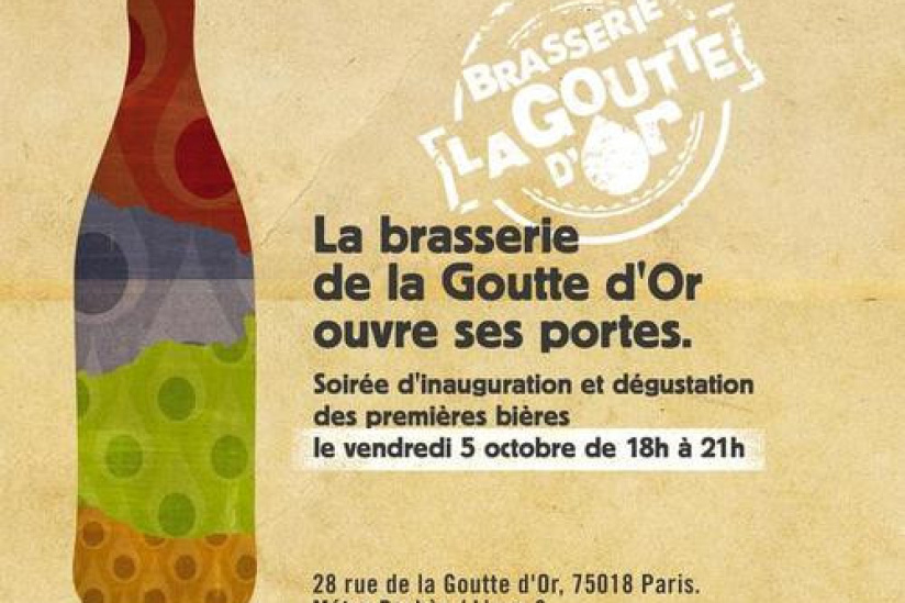La Brasserie de la Goutte d'Or ouvre ses portes à Paris