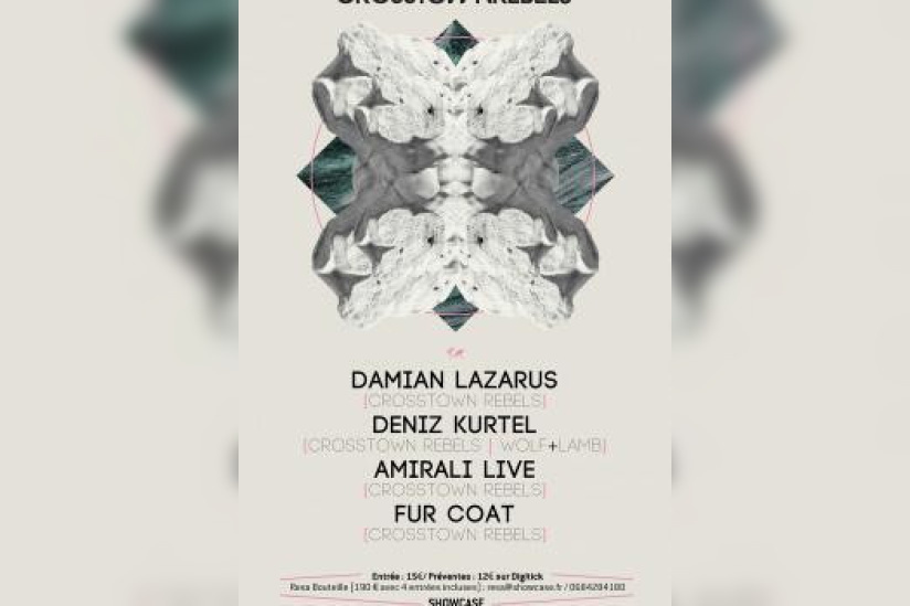 Crosstown Rebels au Showcase avec Damian Lazarus et Deniz Kurtel