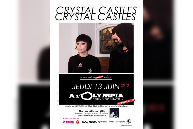 Crystal Castles Olympia 2013 Concert III