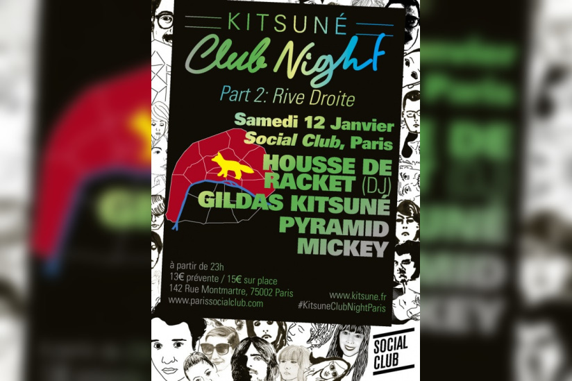 Kitsuné Club Night Party 2 – Rive Droite au Social Club