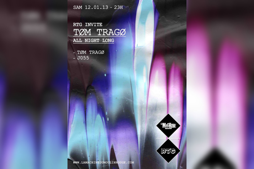 RTG invite Tom Trago à la Machine du Moulin Rouge 