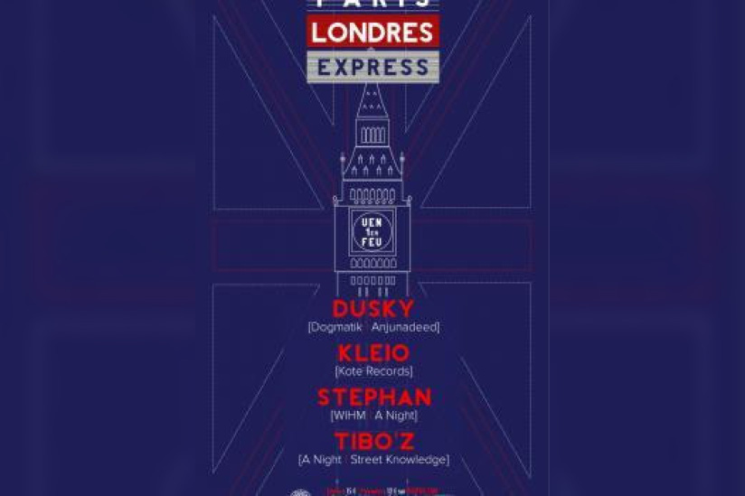 Paris-London Express au Showcase avec Dusky et Kleio