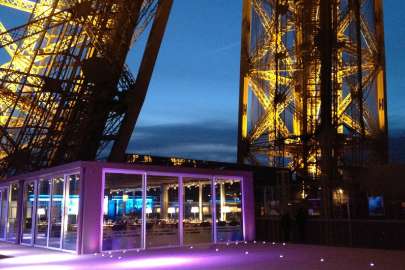 Le Lounge Eiffel : le restaurant éphémère du 1er étage de la Tour Eiffel 