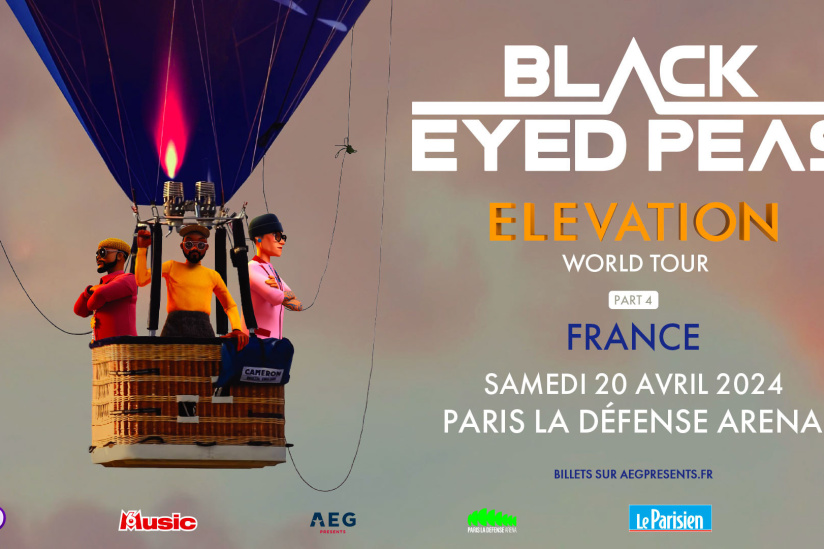 Black Eyed Peas с концертом на парижской арене Ла Дефанс в апреле 2024  года - Sortiraparis.com