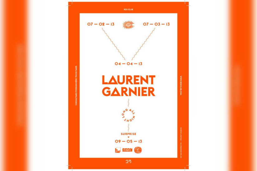 Laurent Garnier All Night Long pour les 25 ans du Rex Club 