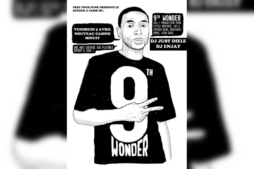 9th Wonder au Nouveau Casino