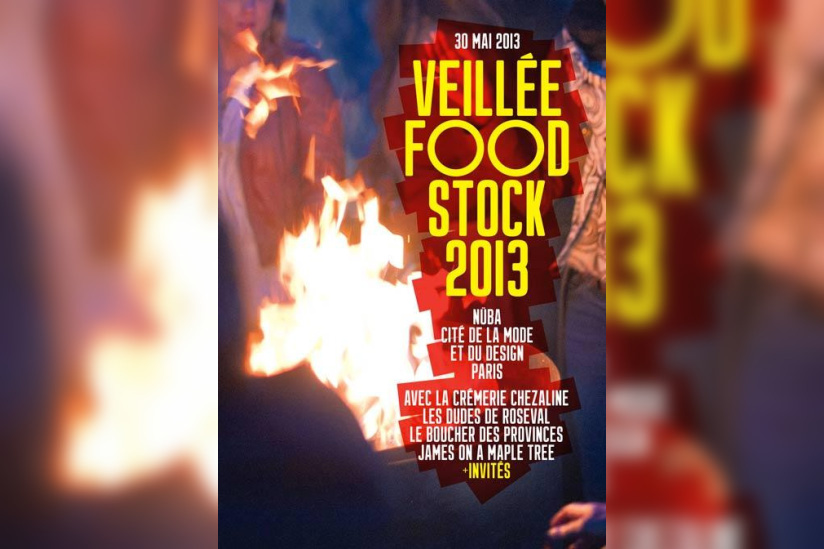Veillée Foodstock 2013 au Nüba, sur le toit de la Cité de la Mode et du Design