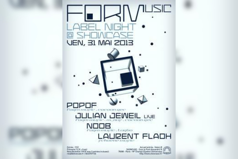Form au Showcase avec Julian Jeweil