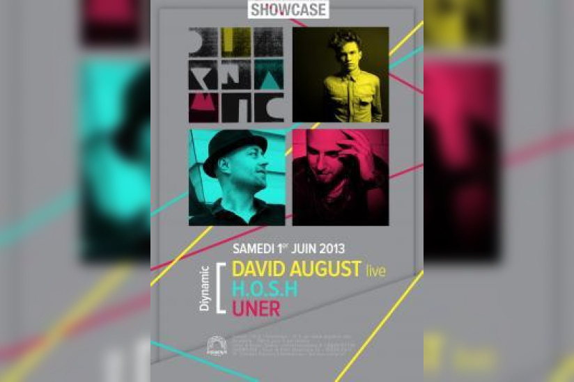 Diynamic au Showcase avec David August