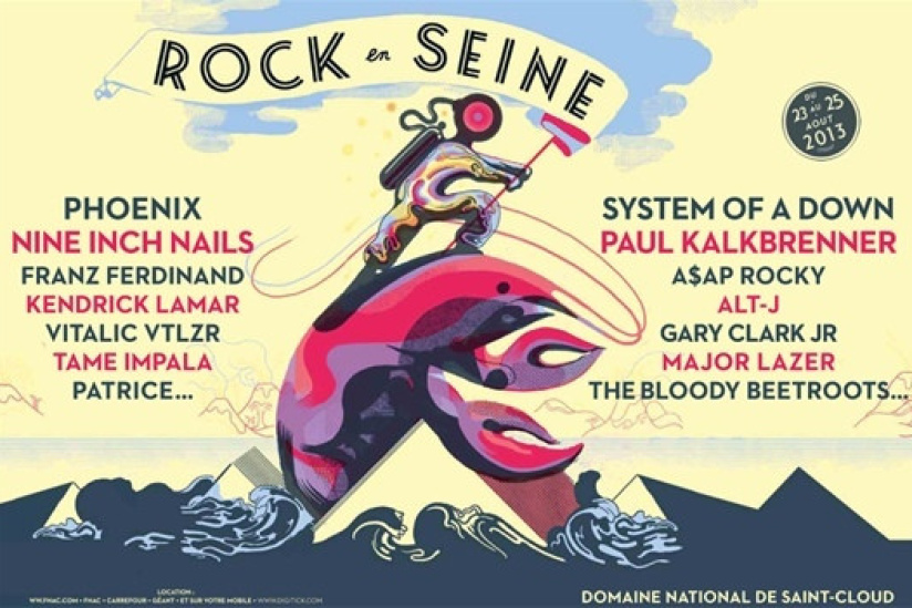 Rock en Seine 2013 : Belle & Sebastian, Eels, Tricky... nouveaux noms confirmés!