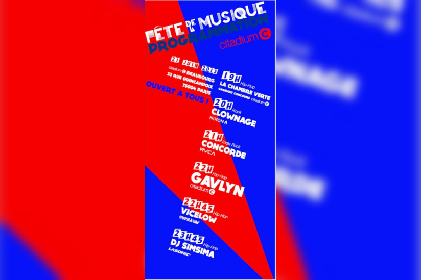 Fête de la musique 2013 au Citadium Beaubourg
