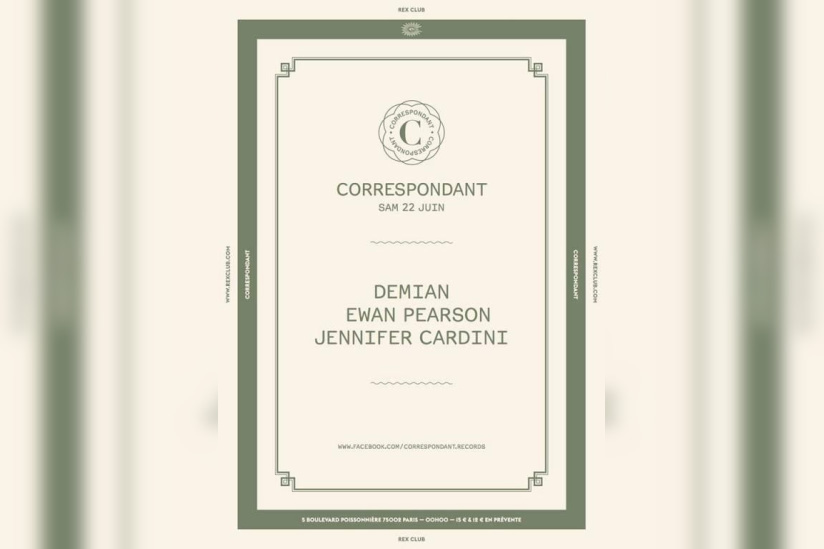 Correspondant au Rex Club avec Ewan Pearson