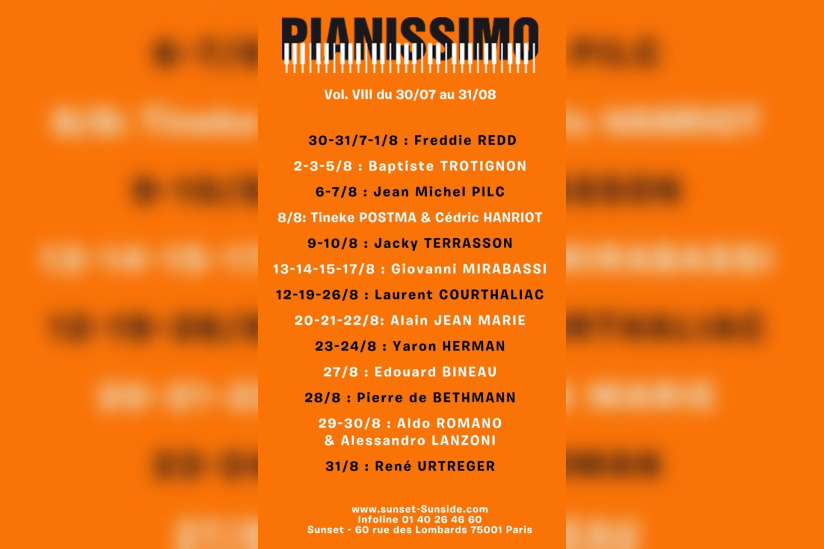 Festival Pianissimo 2013 au Sunside Sunset