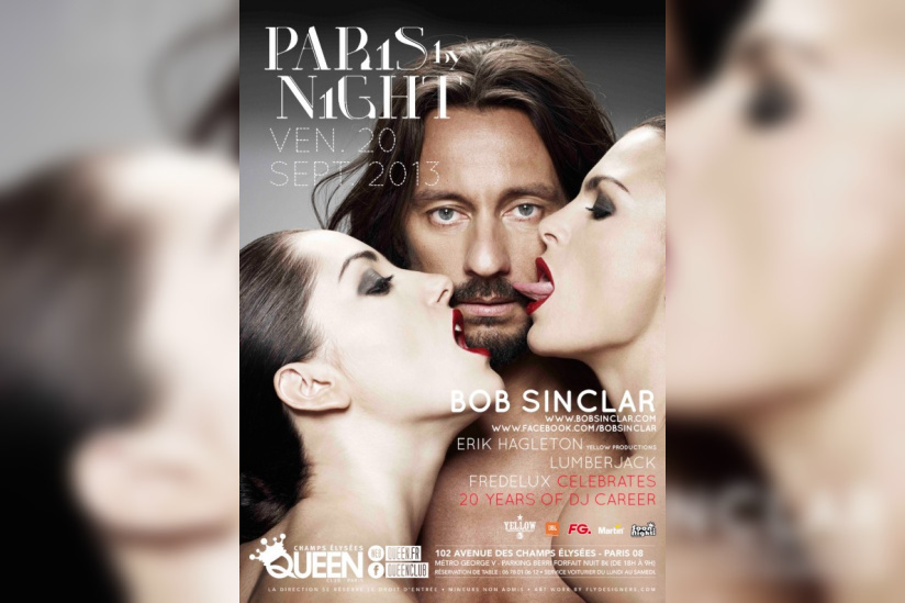 Bob Sinclar au Queen Club Paris 