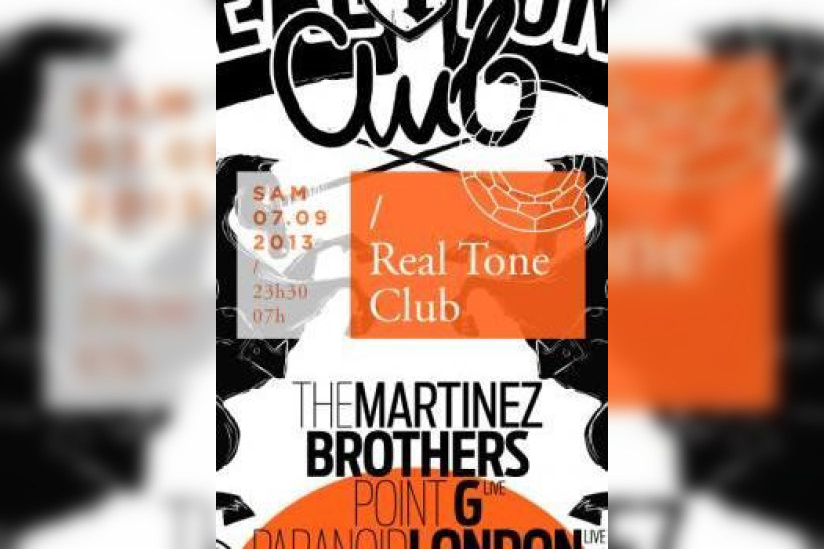 Real Tone Club au Showcase avec The Martinez Brothers