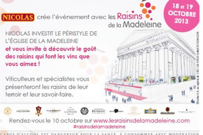 Les Raisins de la Madeleine by Nicolas