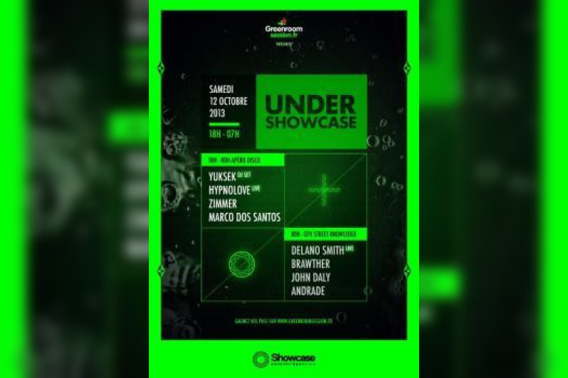 Under Showcase avec Yuksek et Delano Smith