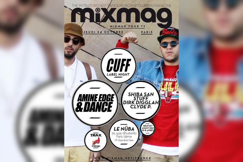 Cuff au Nüba avec Amine Edge & Dance