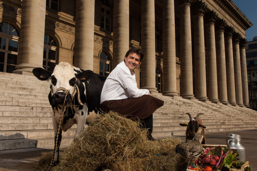 Ouverture du Terroir Parisien, par Yannick Alléno, au Palais Brongniart