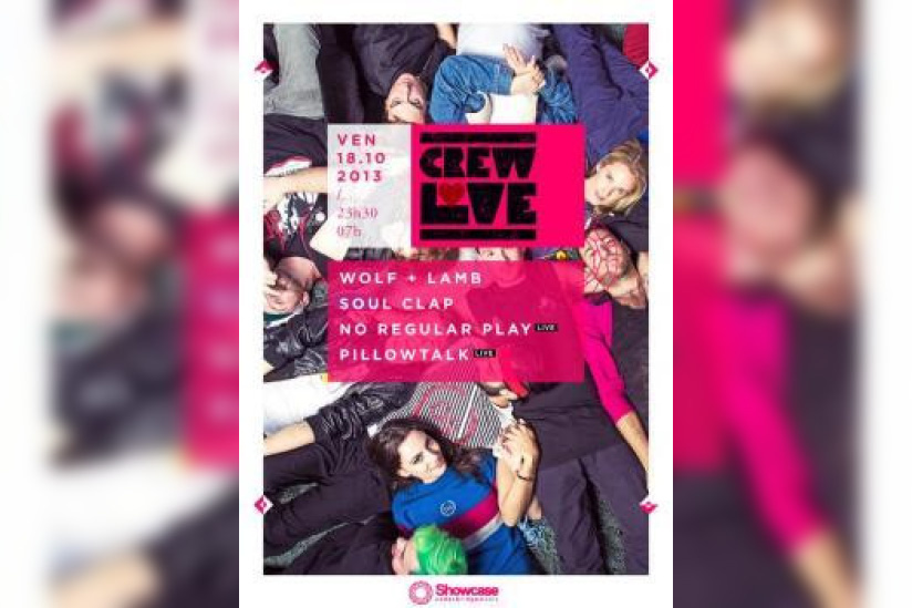 Crew Love au Showcase avec Soul Crap