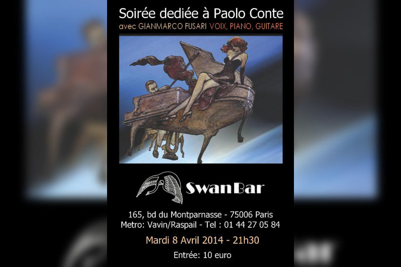 Hommage à Paolo Conte avec Gianmarco Fusari