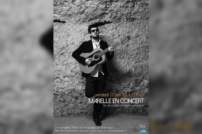 Concert du Trio Marelle, musique jazz latino-américaine