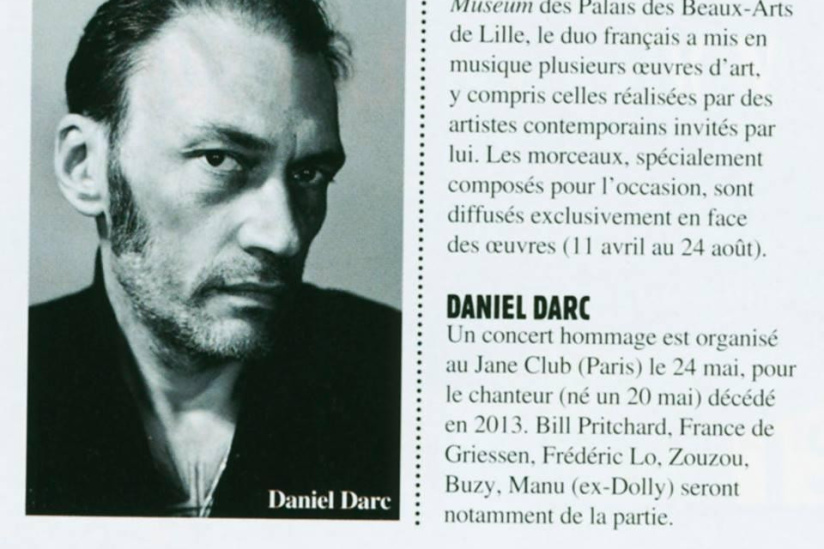 Concert Hommage A DANIEL DARC