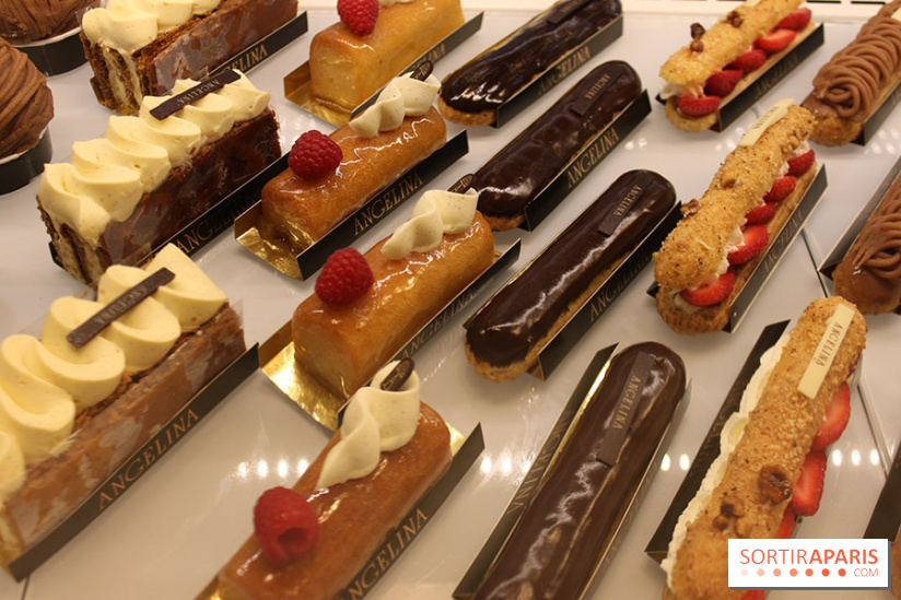 Les pâtisseries Angelina